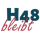Logo mit dem Schriftzug H48 bleibt